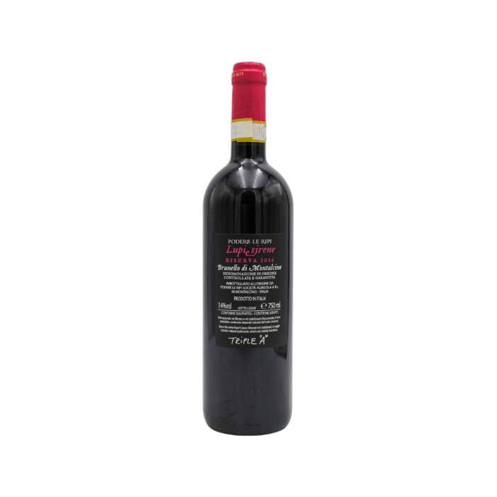 LE RIPI BRUNELLO DI MONTALCINO LUPI E SIRENE 2016 RISERVA_Enogotti