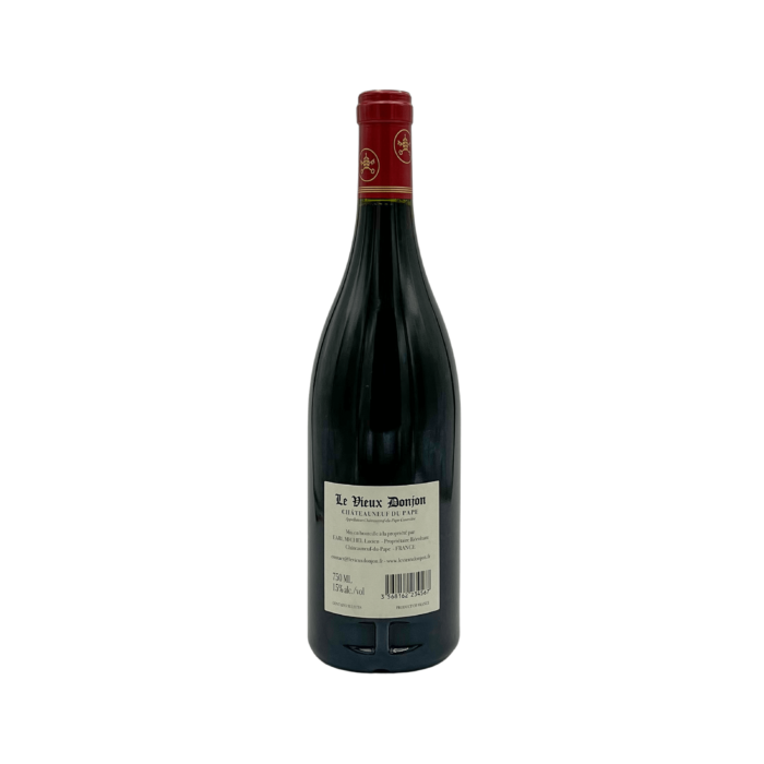 Le Vieux Donjon Chateauneuf du pape 2020 rosso retro